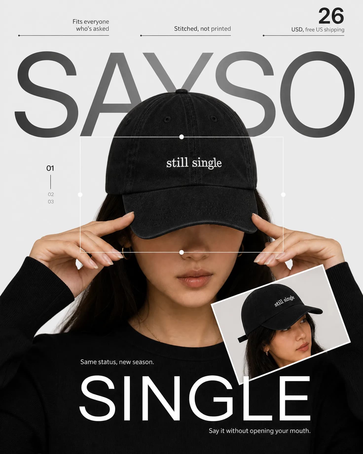 still single — campaign editorial